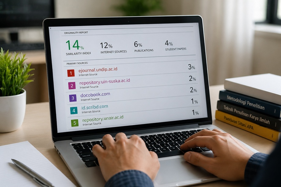 Cara Menurunkan Plagiasi Turnitin Hingga di Bawah 15%